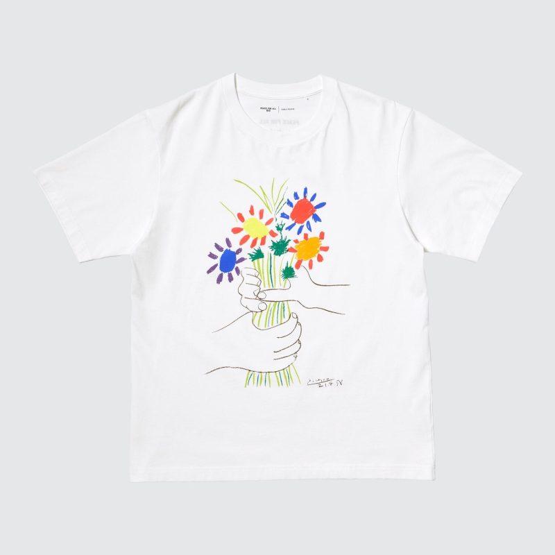 Футболка с рисунком "МИР ВСЕМ" (Пабло Пикассо)