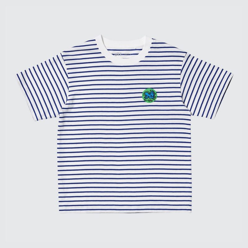 Детская футболка с графическим принтом Keith Haring, коллекция NY POP ART