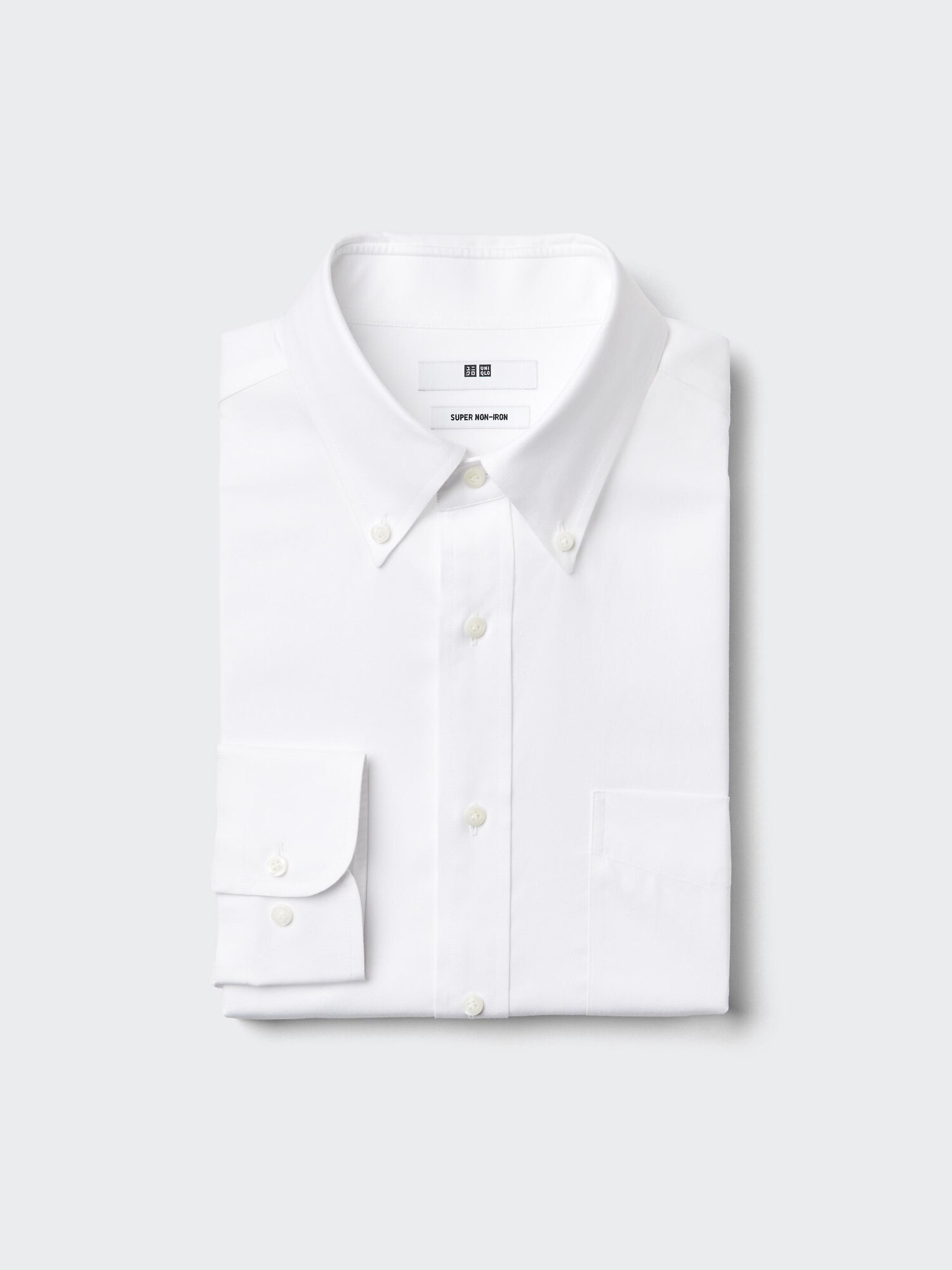 Рубашка супернеутюжка (длинный рукав, воротник с пуговицами)