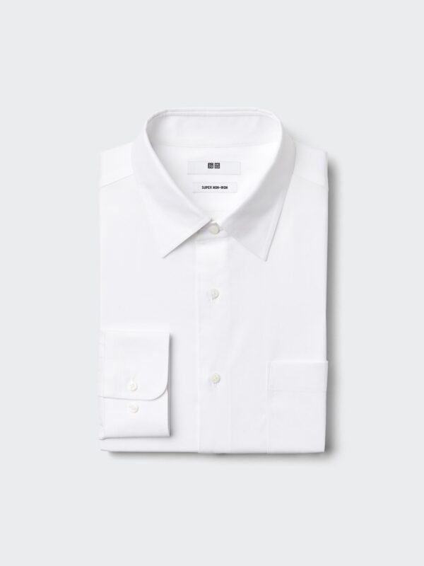 Супермягкая рубашка (с длинными рукавами, с классическим воротником)