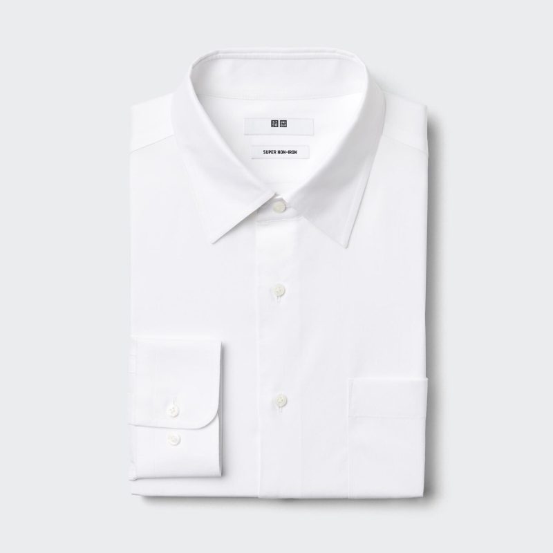 Супермягкая рубашка (с длинными рукавами, с классическим воротником)