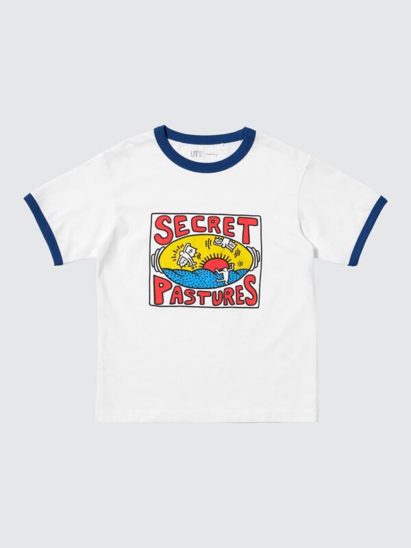 Детская футболка UT с графическим принтом Keith Haring, коллекция NY POP ART