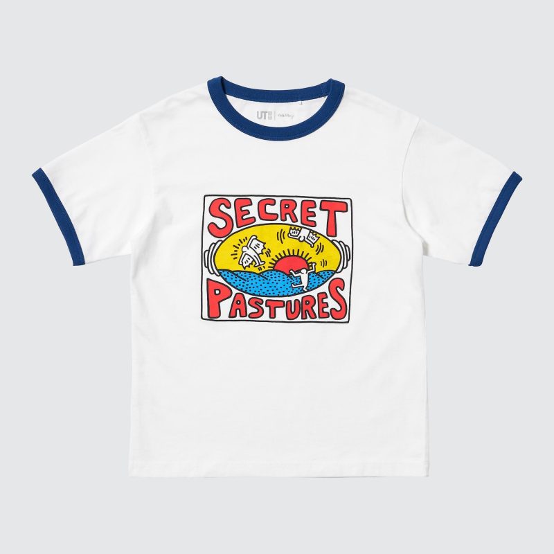 Детская футболка UT с графическим принтом Keith Haring, коллекция NY POP ART