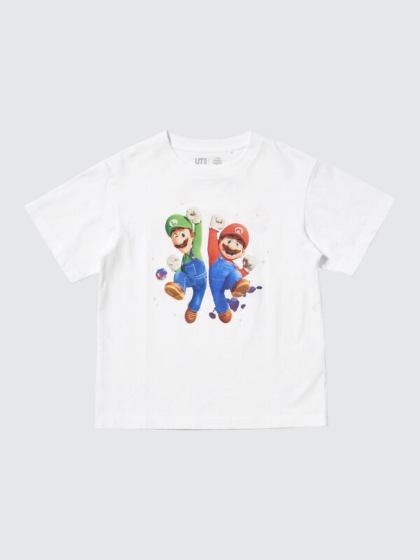 Детская футболка с принтом из фильма «Марио»