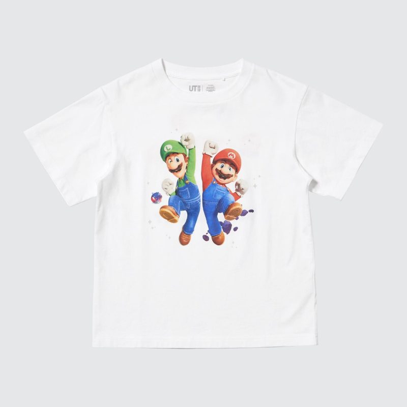 Детская футболка с принтом из фильма «Марио»