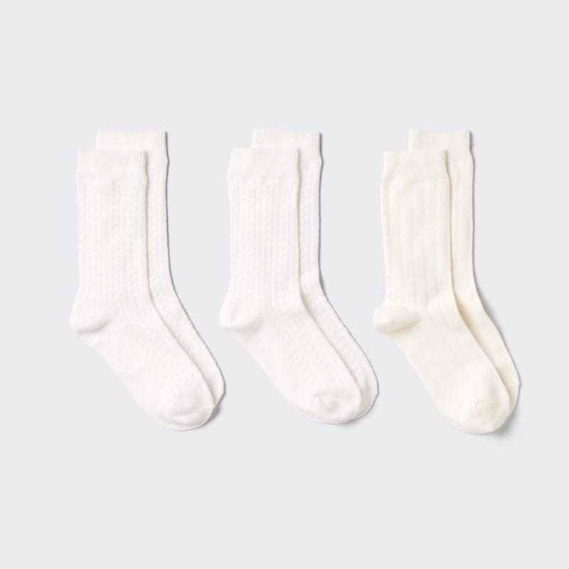 Носки (3 пары, вязаные крючком)