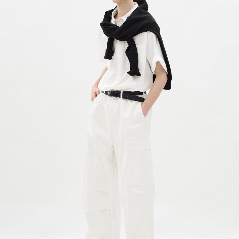 GU Супер широкие карго брюки