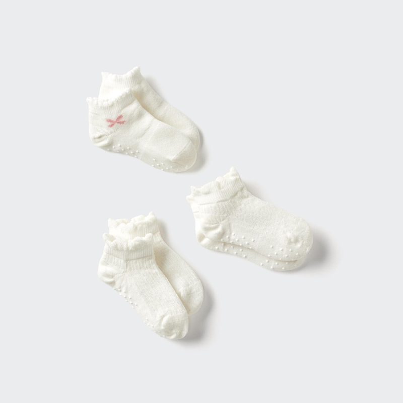 Детские короткие носки 3 пары