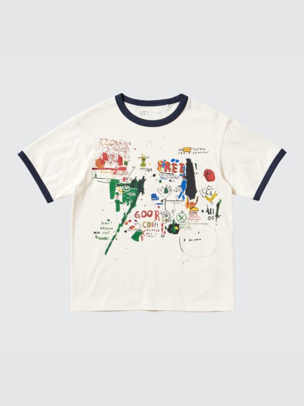 Детская футболка с графическим принтом NY POP ART, Basquiat