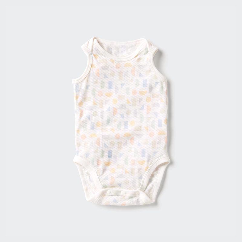 Хлопковый майка-боди с принтом Joy Of Print (без рукавов)