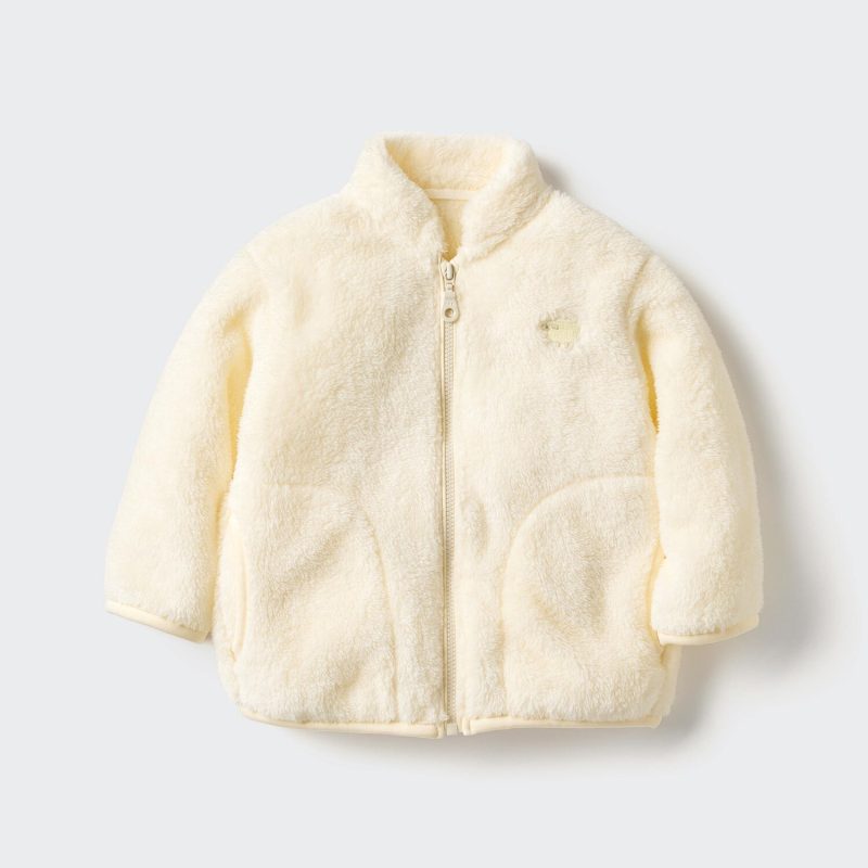 Полуприлегающая флисовая куртка с плюшевым ворсом