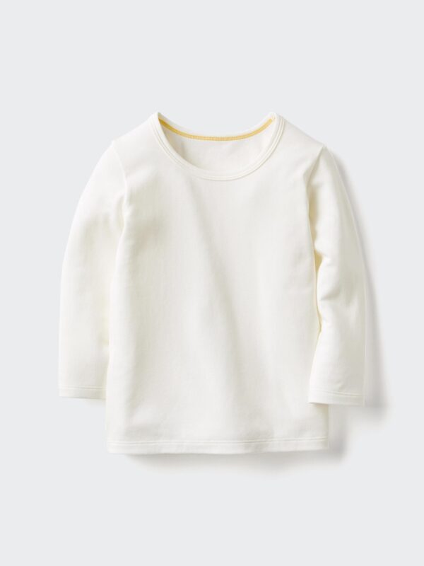 Трикотажная футболка с длинными рукавами Heattech BT с круглым вырезом