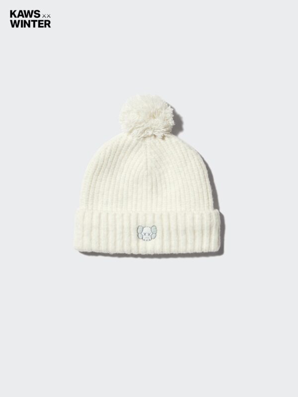 Детская шапка-бини KAWS из теплого трикотажа