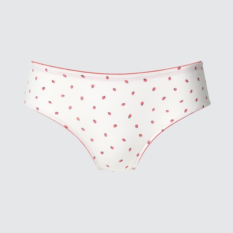 Трусы с низкой посадкой (клубника)