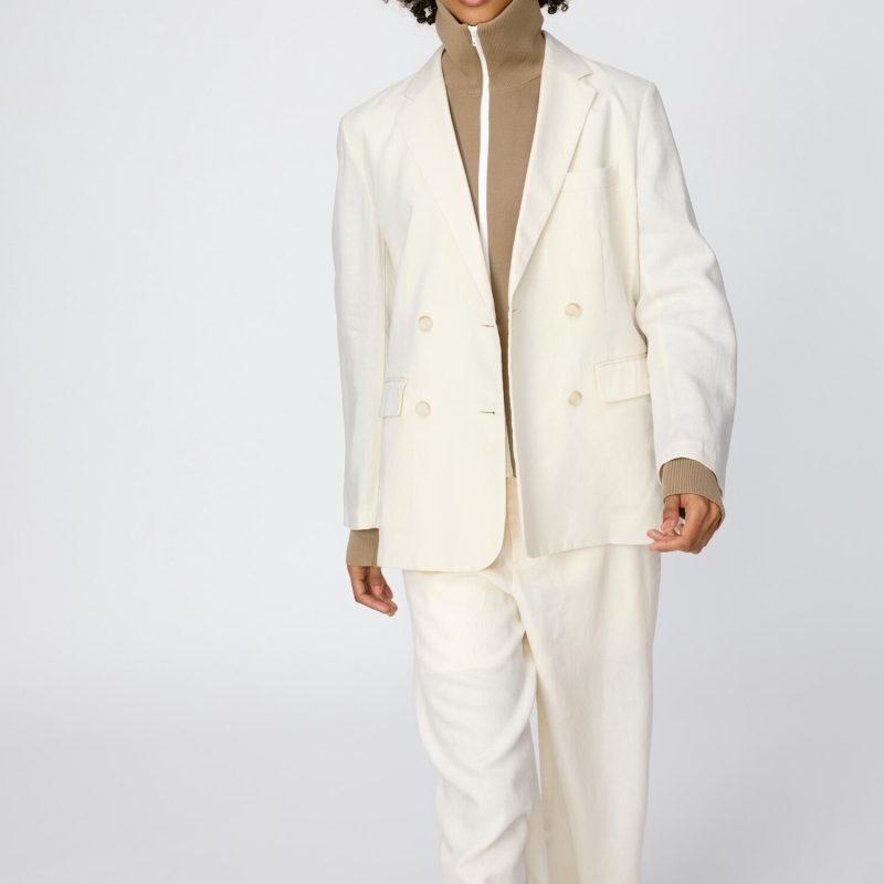 Жакет из премиального льна (релакс-фит), можно сочетать в комплект