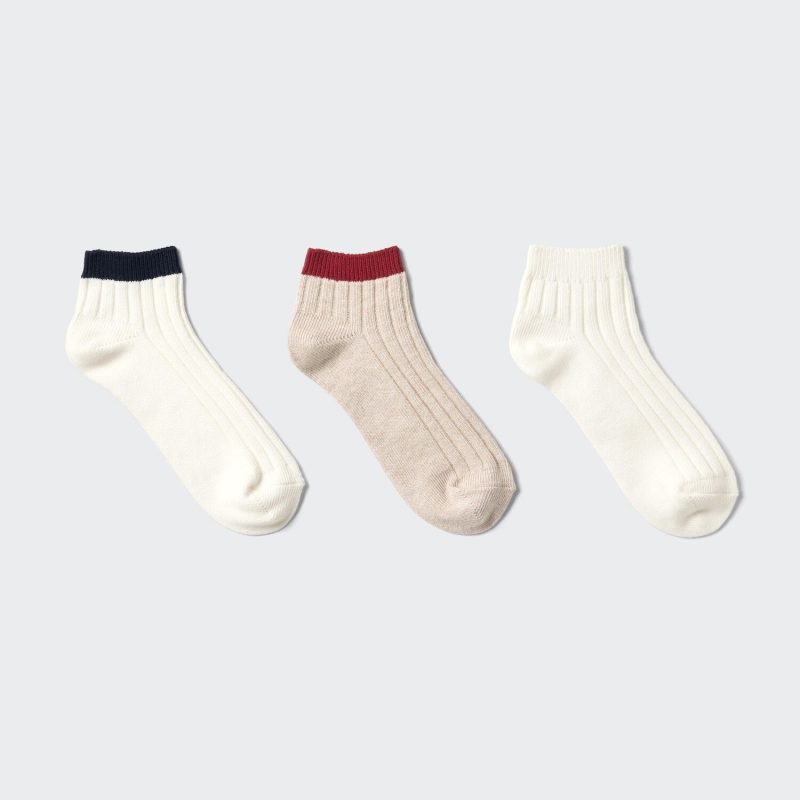 Короткие носки (3 пары, в рубчик)