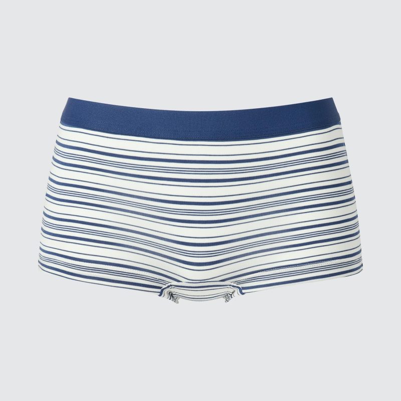 Мягкие шорты из модала (боксеры) с мультиполосатым рисунком B