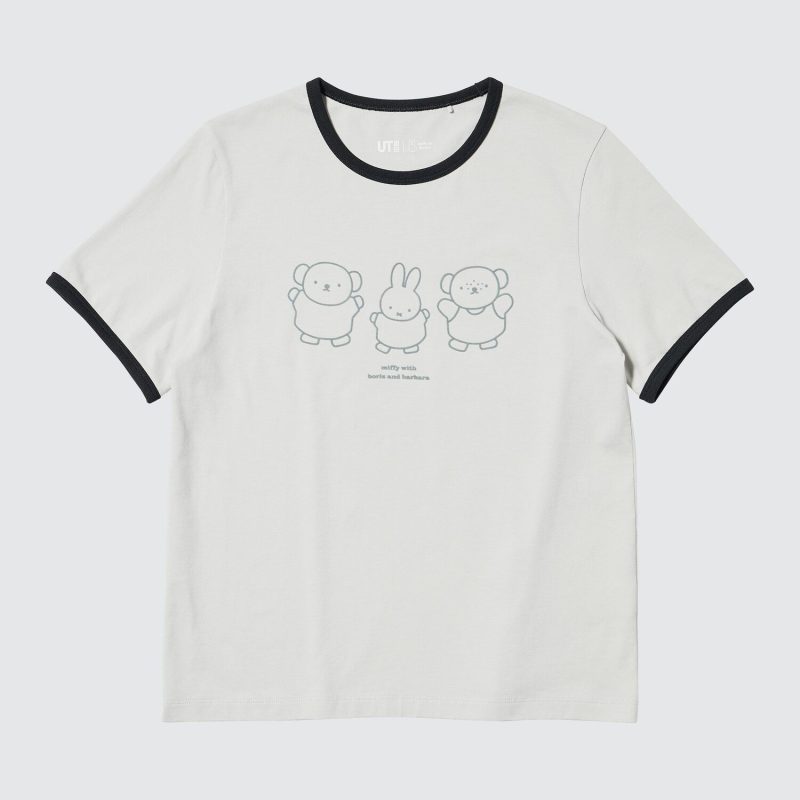 Футболка с принтом Miffy в цвету (графическая футболка)