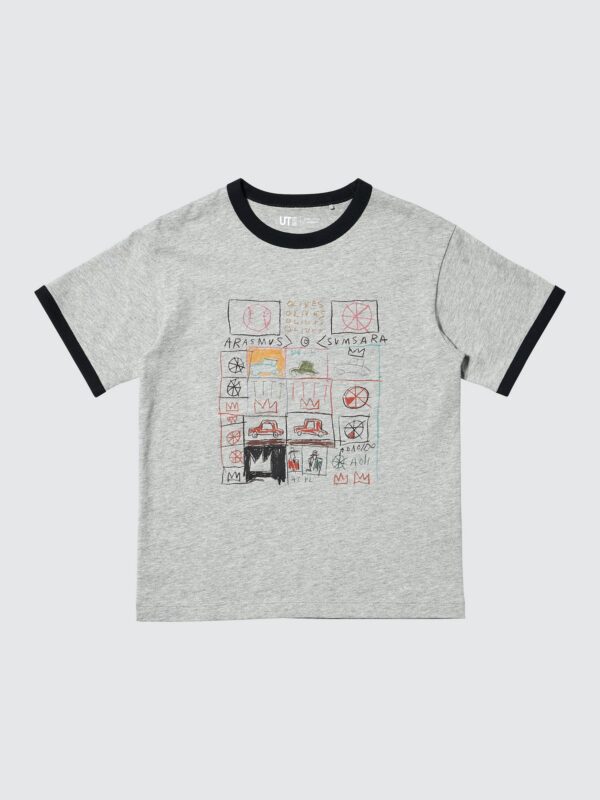 Детская футболка UT с графическим принтом «NY POP ART», Basquiat C