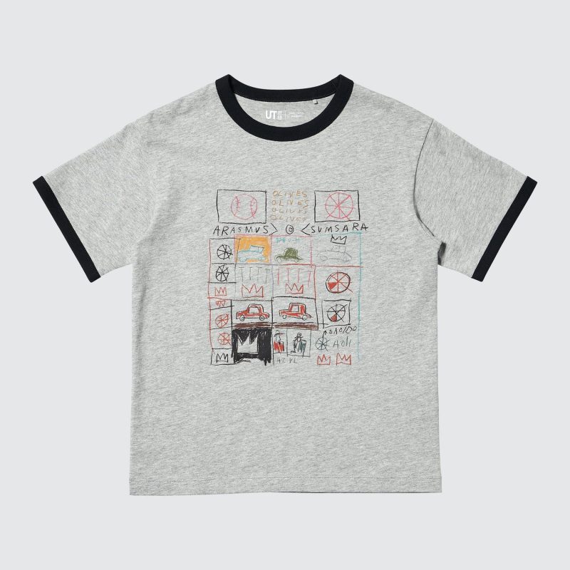 Детская футболка UT с графическим принтом «NY POP ART», Basquiat C