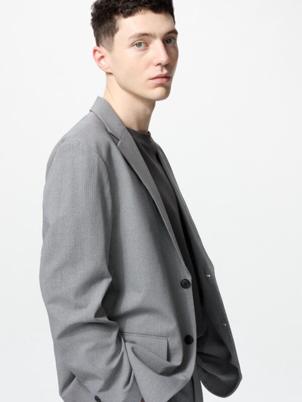 Жакет с принтом в горошек