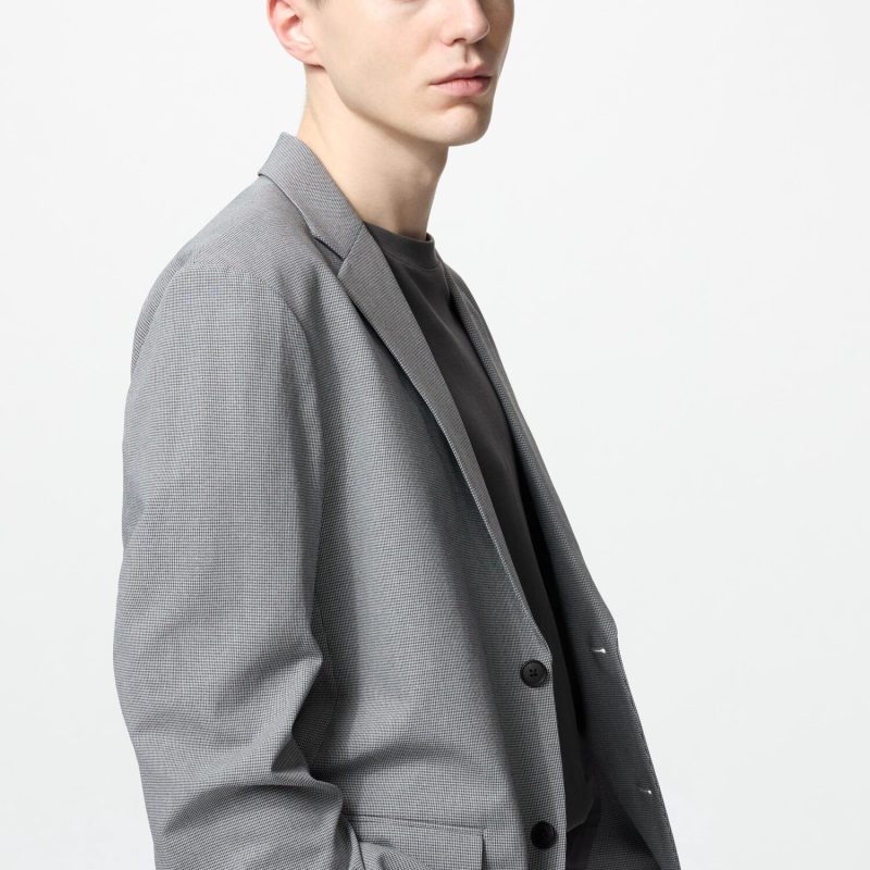 Жакет с принтом в горошек