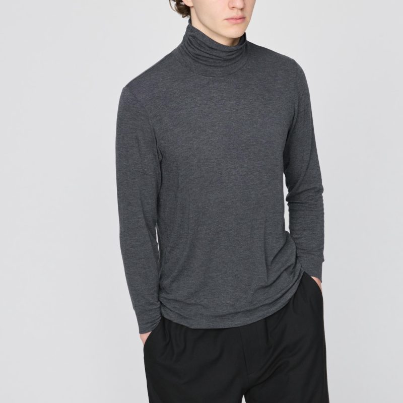 Термокофта Heattech с кашемиром, удлинённая, тёплая, укороченная