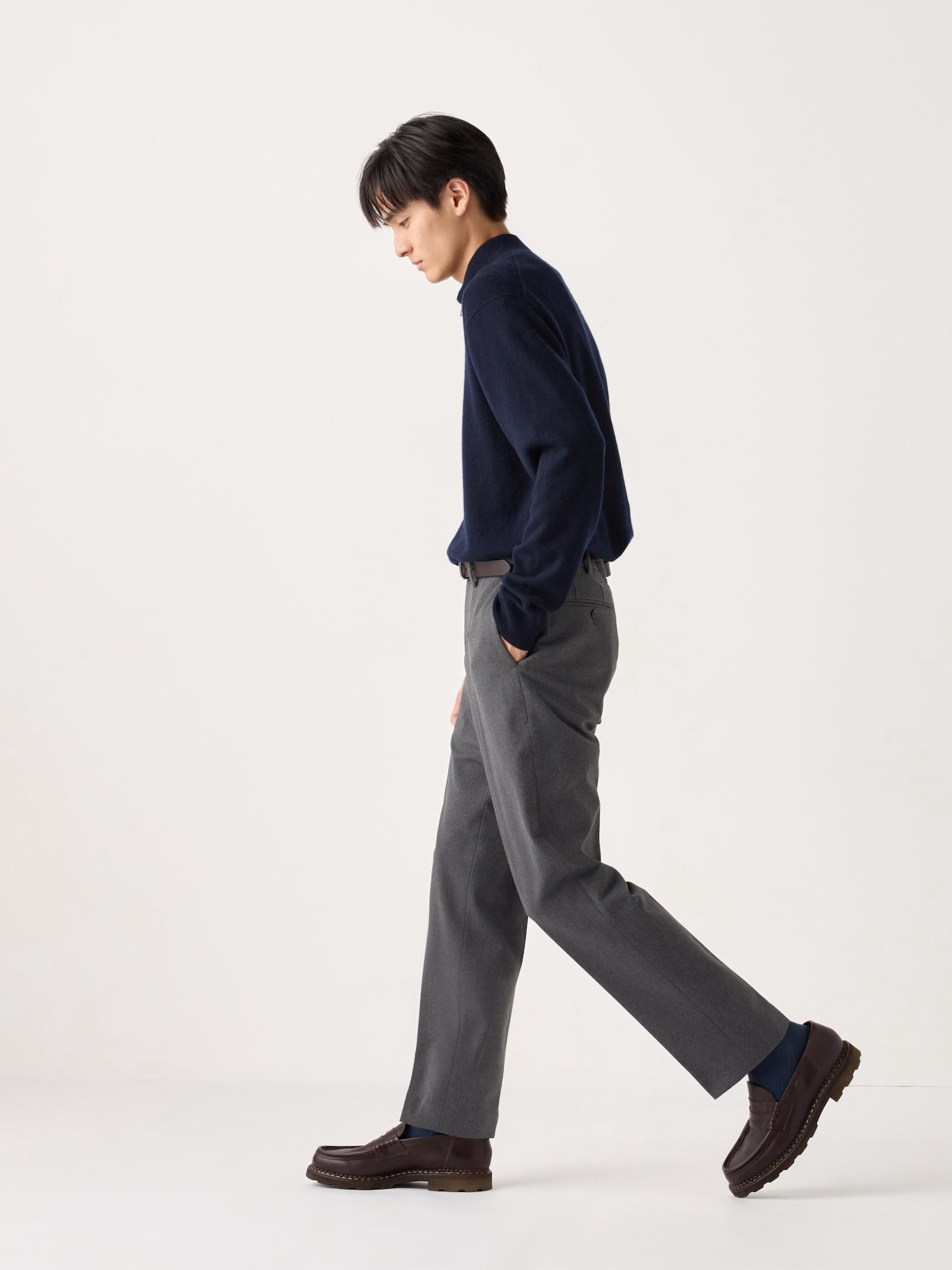 Умные брюки HEATTECH (длина по внутреннему шву 76 см)