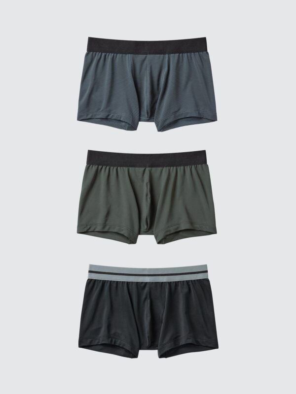 Боксерские трусы AIRism (в полоску, 3 пары)