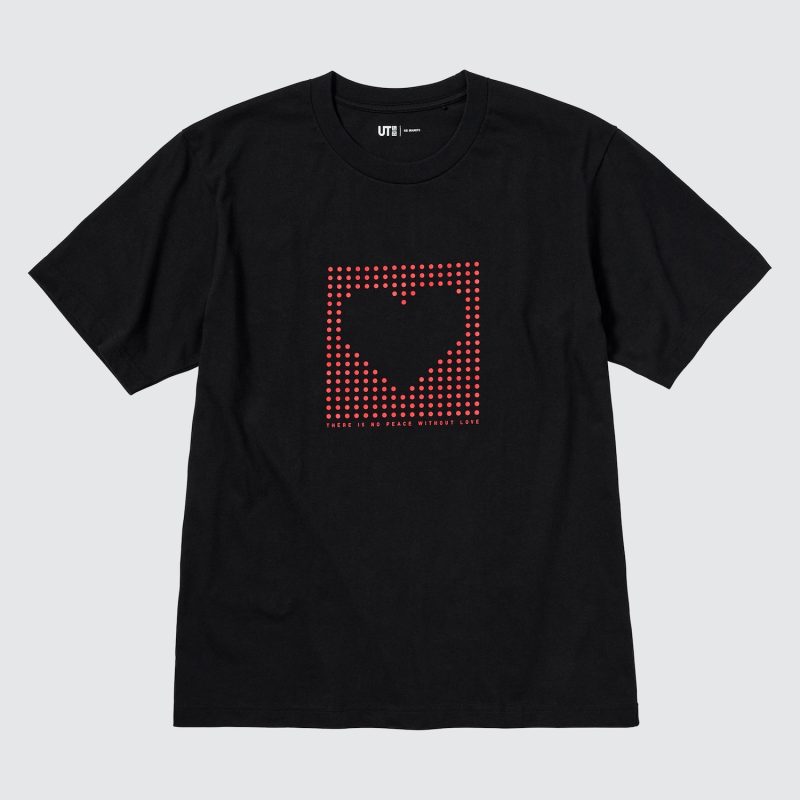 PEACE FOR ALL Графическая футболка (короткий рукав, стандартный крой) Rei Inamoto