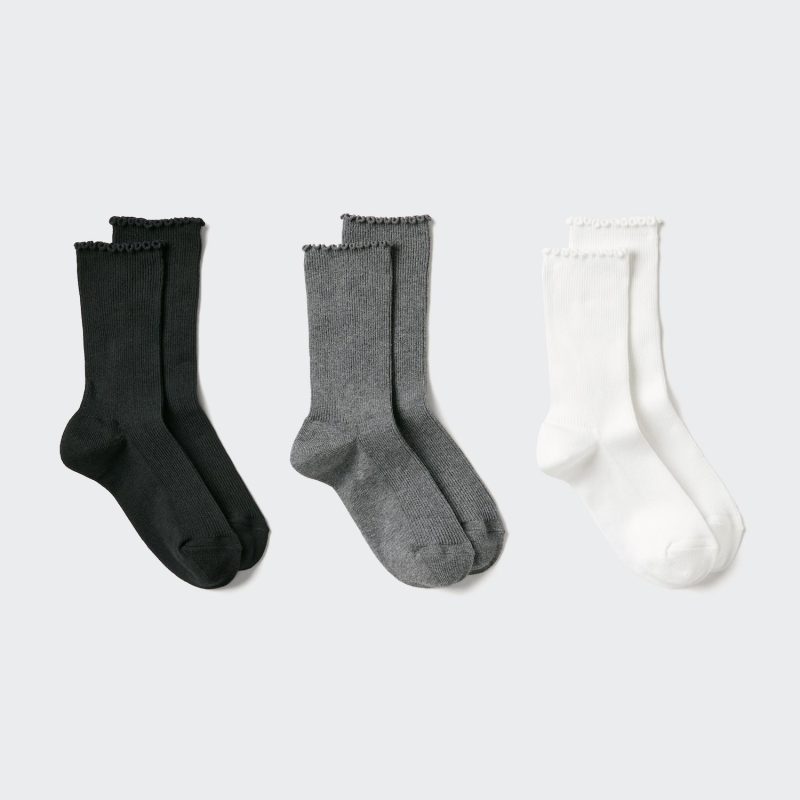 Носки (с оборками, 3 пары)