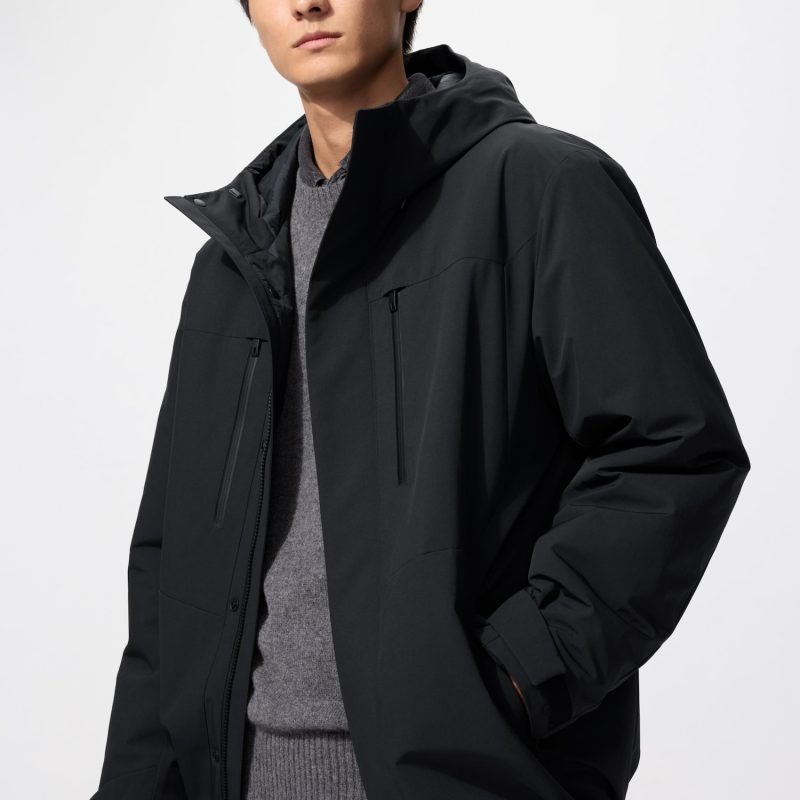 Парка с гибридным пухом