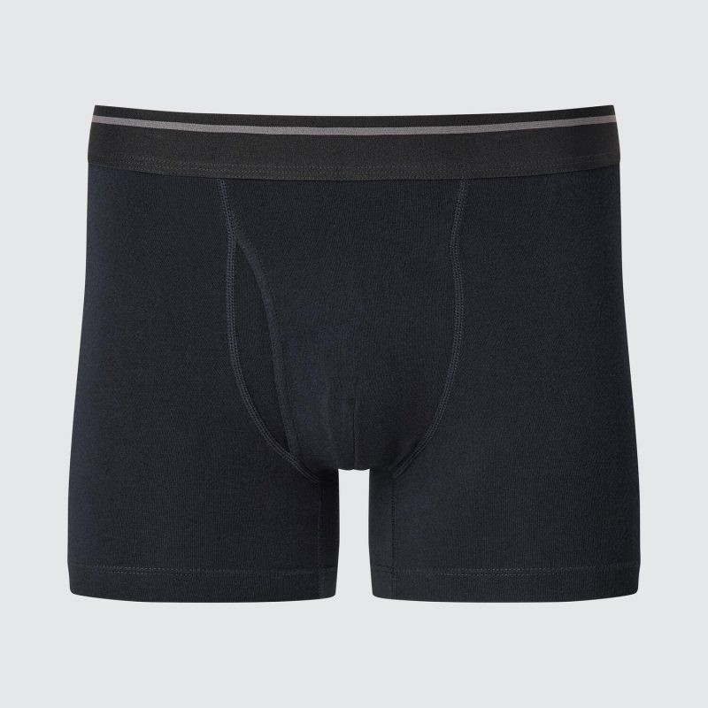 Хлопковые боксеры (с поясом в полоску)