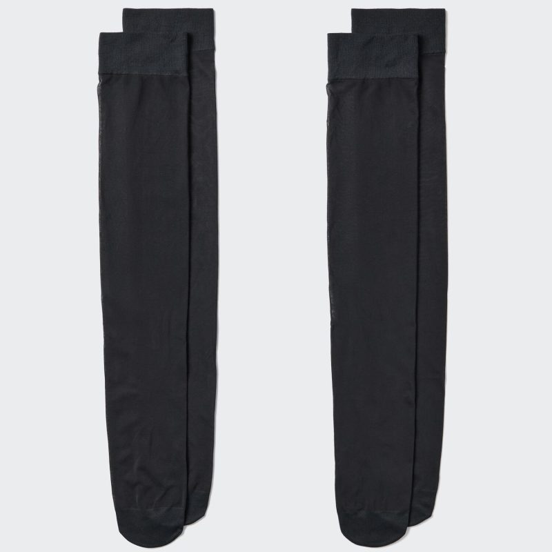 Прозрачные носки до колен (2 пары)