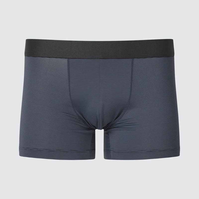 AIRism боксеры стрип-брюки (с высокой посадкой) в полоску