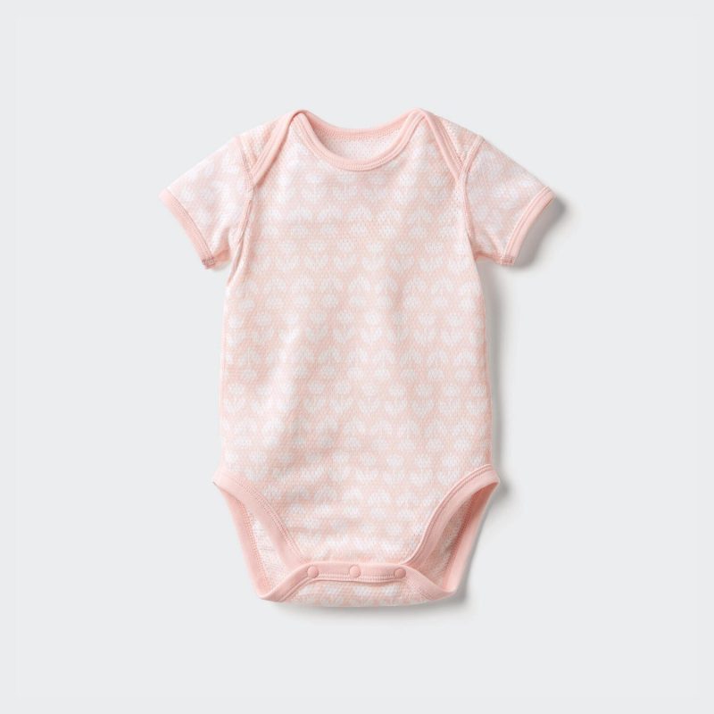 Хлопковый сетчатый комбинезон с принтом BN Joy Of Print (с короткими рукавами)