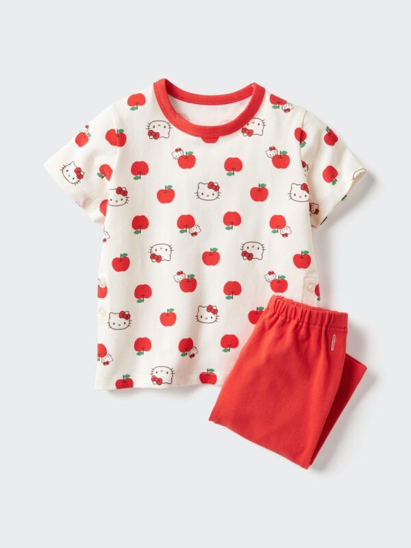 Пижама Uniqlo x Sanrio из дышащего материала с коротким рукавом