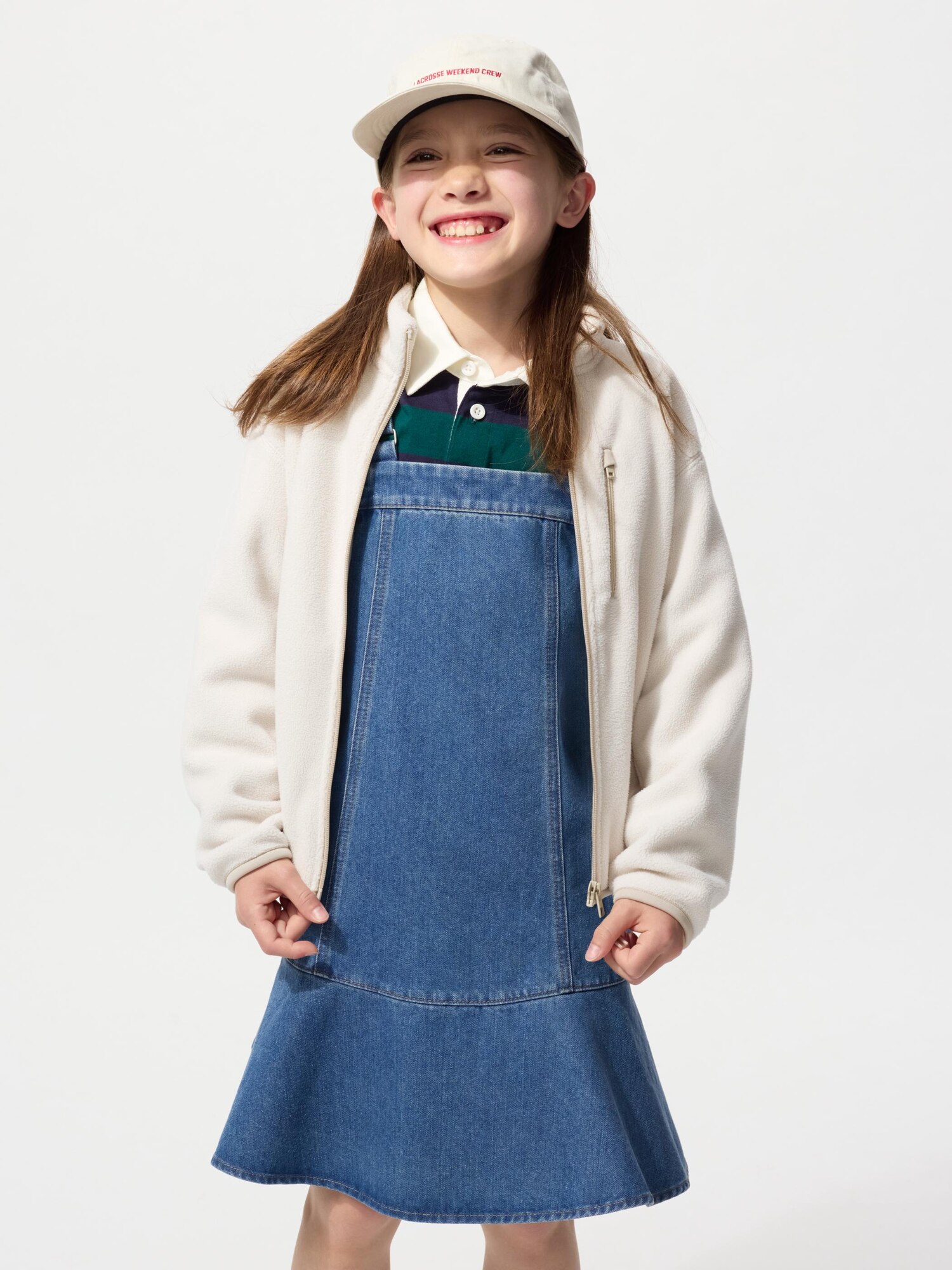 Детская флисовая куртка с капюшоном