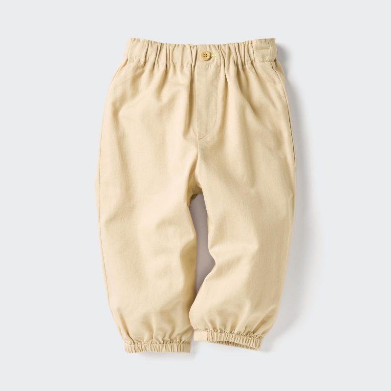 Брюки-джоггеры из легкого хлопка (однотонные)