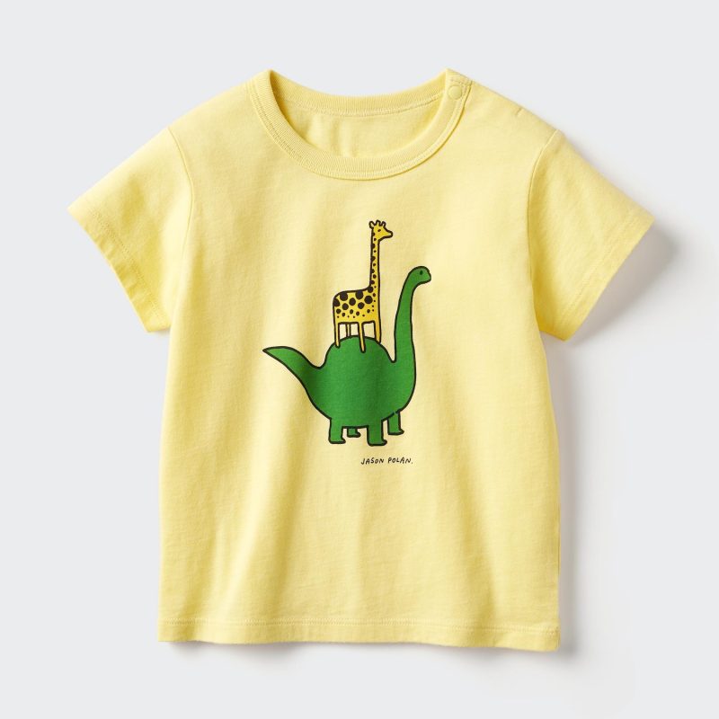 Футболка UT с графическим принтом BT Jason Polan, короткий рукав