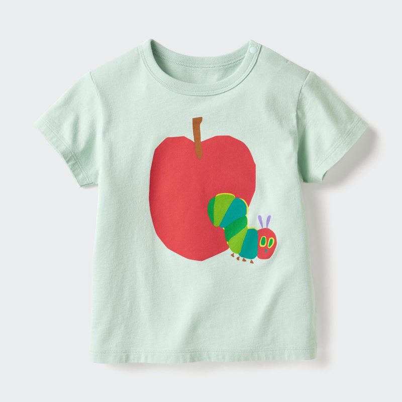 Футболка UT с принтом мультфильма «Гусеница»