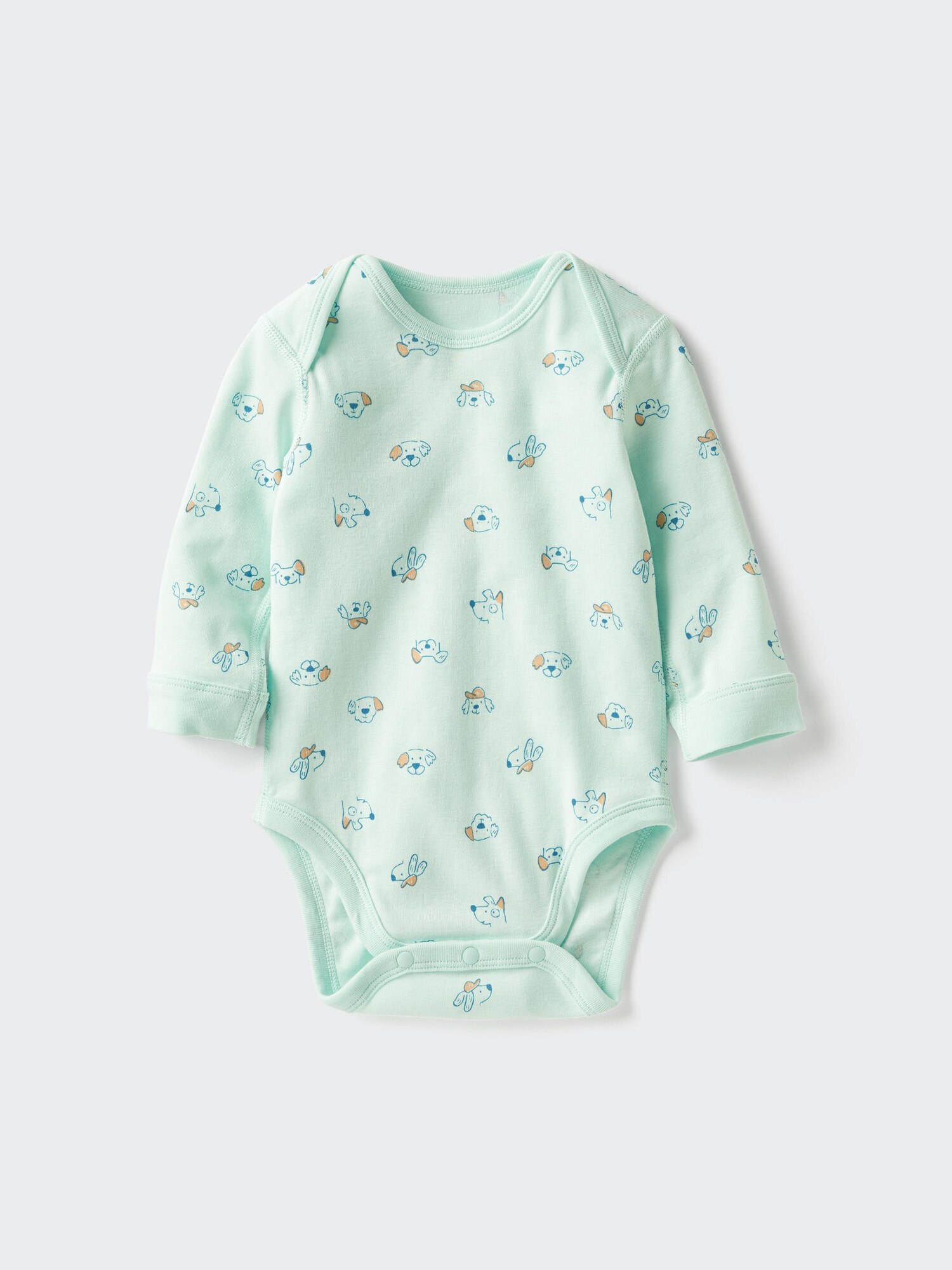 Боди BN с длинными рукавами и принтом