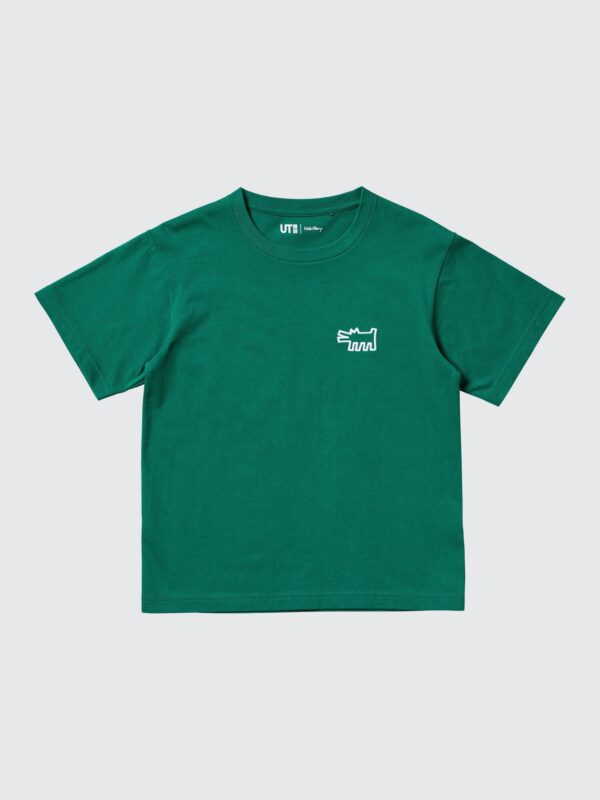 Детская футболка с графическим принтом Keith Haring, коллекция NY POP ART