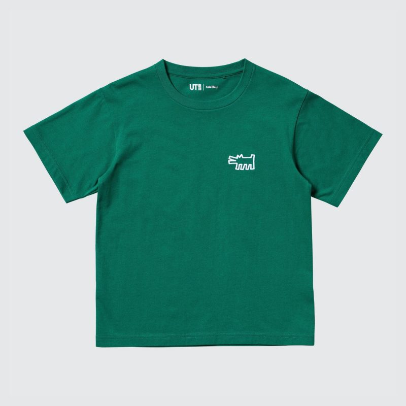 Детская футболка с графическим принтом Keith Haring, коллекция NY POP ART