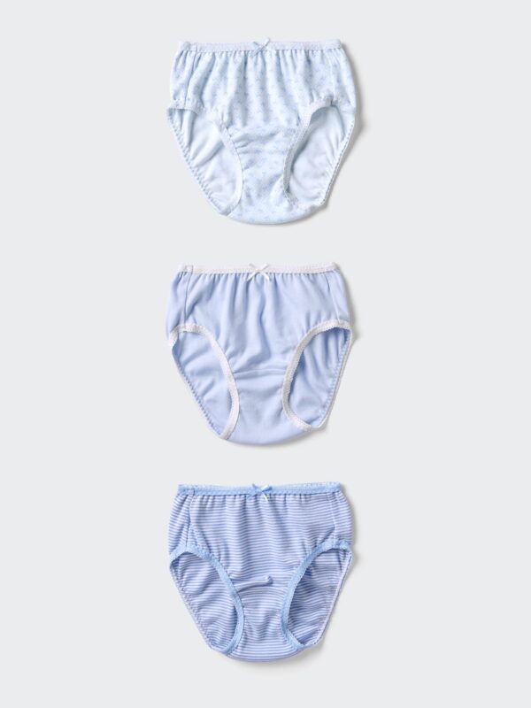 Детские хлопковые шорты (3 шт., регулярные) с бантом