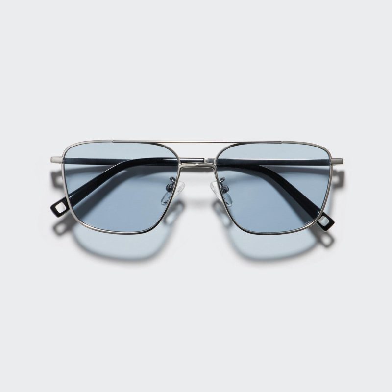 Солнцезащитные очки (металлические, с двойным мостиком)