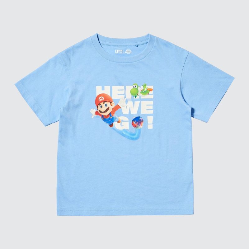 Детская футболка с принтом из фильма «Марио»
