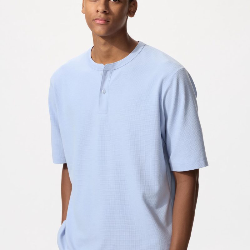 Футболка Dry Waffle с воротником-стойкой