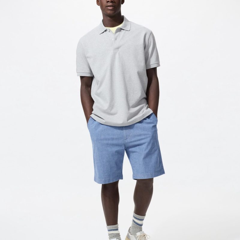 Эластичные легкие шорты (шамбре)