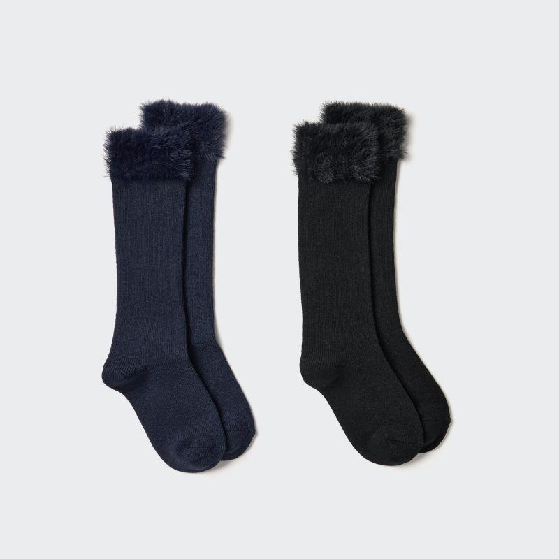 Высокие носки HEATTECH (Shaggy, 2 пары)